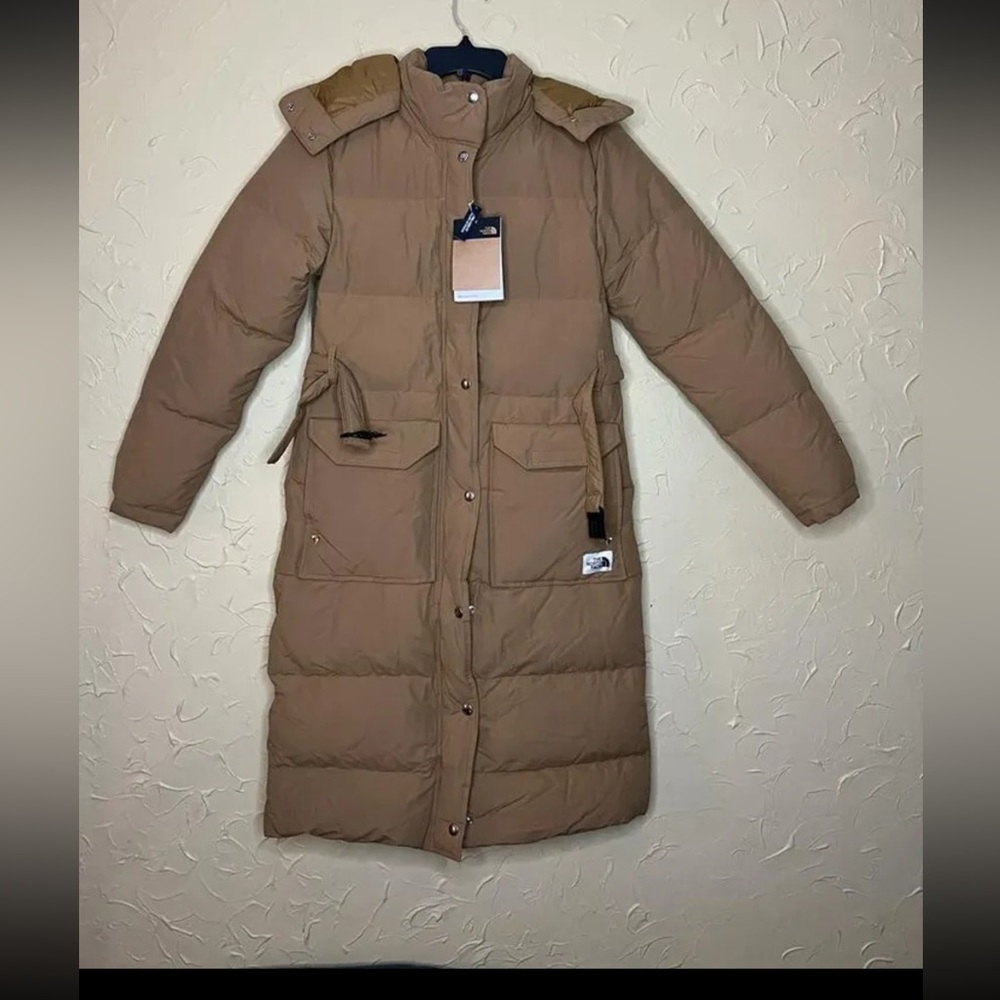 The North Face Sierra Parka Long Puffer Brown Women's Size XSmall